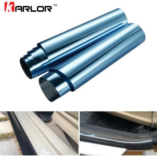 20x200cm Auto Car Clear Transparent Rhino Skin Protective Film Car Bumper Hood Paint Protect Sticker Wrap Sheet Car Accessories