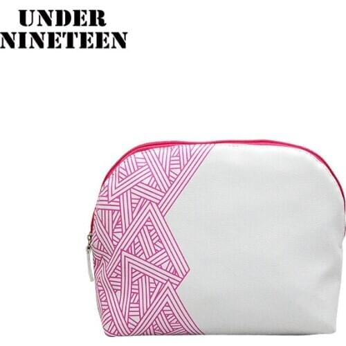 Under Nineteen 2019 PU Travel Cosmetic Bag Big Size Organizer Make Up Bag Neceser Toiletry Bath Wash Storage Pouch Ladies Gifts