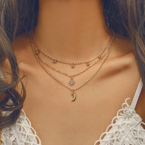 Simple Love Personality Sexy Necklace Womens Clothing Accessories Necklace Convenient Collocation Clavicle Chain Jewelries