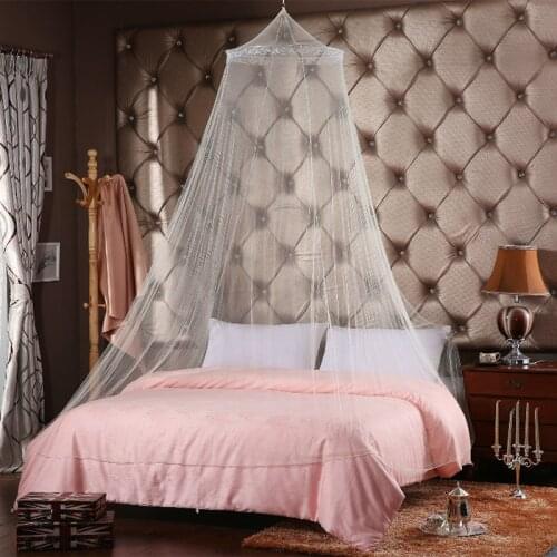 Elgant Canopy Mosquito Net For Double Bed Mosquito Repellent Tent Insect Reject Canopy Bed Curtain Bed Tent