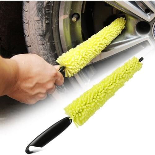 Car Wheel Rims Tire Cleaning Brush For KIA Rio Sorento Sportage CeeD K2 K3 K4 K5 K7 K9 KX3