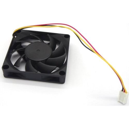 Ball Bearing DC CPU Cooling Cooler Fan 12V 3Pin 7cm 70mm 70*70*15mm 70x15mm