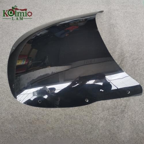 Motorcycle Windshield Windscreen Fit for Kawasaki Ninja ZX6R 1995 1997 1996 ZX-6R BLACK ZX 6R 95 96 97 Wind screen ZX600F