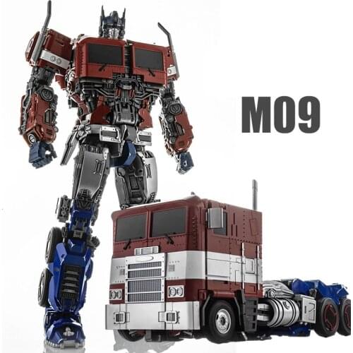 WJ Transformation OP Commander M-09 M09 Alloy Diecast Oversize TW SS led Light Action Figure Robot Toys