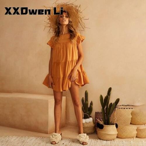 XXOWENLI Elegant Summer Dresses
