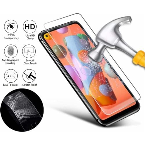 Tempered Glass For SAMSUNG Galaxy A11 A115 A115F A15DS Screen Protector Protective Film for Galaxy A 11 115 115F Glas Skla Case
