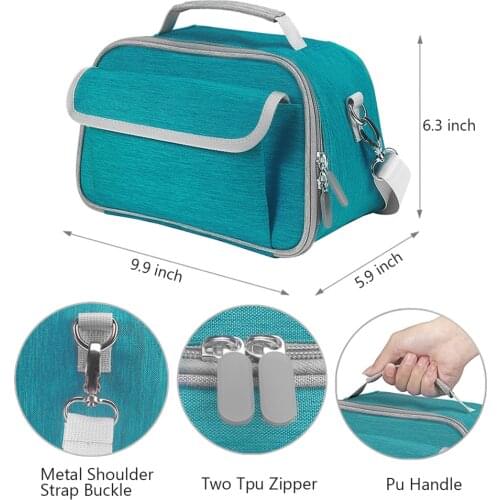 Hard Travel Portable Handbags Carrying Case Cover Box Hard Storage Bag for Cricut Joy Machine Accessories