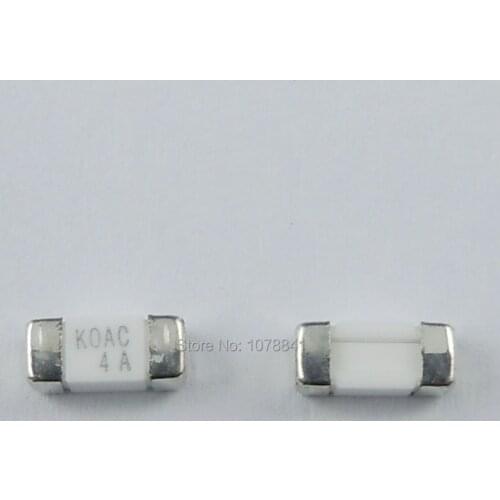 10pcs KOAC SMD SMT 1808 4A 125V Surface Mount Main Board Fuses CCF1N4TTE