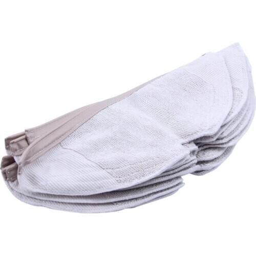 10pcs Mop Cloths Pads Washable Cloth Mopping Pad for Xiaomi Generation 2 Roborock Vacuum Cleaner Spare Parts