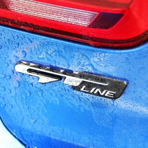 Car Tuning Sticker GT Line Letters Decals Accessories For Volkswagen VW Polo Golf 5 7 Passat B5 B6 Tiguan Jetta Touran