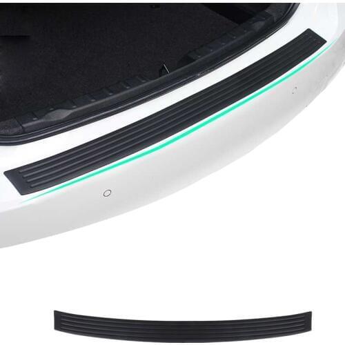 Auto Covers Rubber Rear Tail Guard Bumper Protect Trim Car Protector For Subaru Forester Outback Lmpreza Justy Legacy Tribeca XV