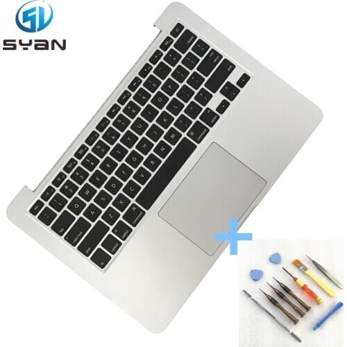 2015 A1502 Topcase for Macbook Pro Retina 13.3 inches Top case with US keyboard trackpad backlight