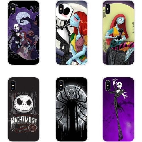 For HTC One U11 U12 X9 M7 M8 A9 M9 M10 E9 Plus Desire 630 530 626 628 816 820 830 Nightmare Before Christmas Sally Jack TPU Case
