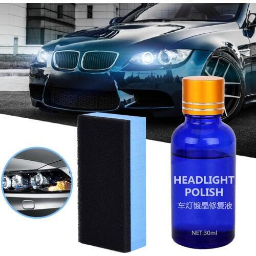 Hot Auto Quick Cleaning Car Headlight Polish Scratch Renovation Agent Polishing Coat Cars Care Auto Coating Repair Liquid M8617