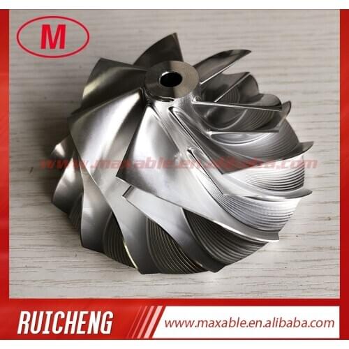 GT3584 7+7 blades 64.97/88.00mm high Performance turbo milling/aluminum 2618/billet compressor wheel