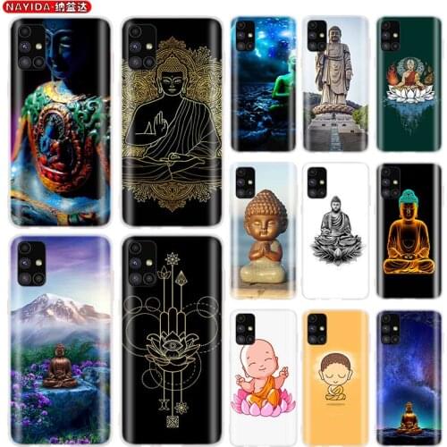 Soft Silicone Phone Case For Samsung A42 A52 A12 A72 A71 A51 A41 A31 A21 A11 A70 A50 A40 A30 A20 A10 S Be Happy Little Buddha