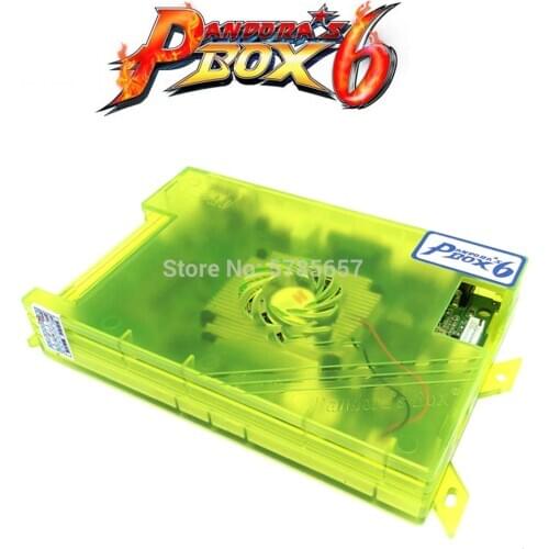 Pandora Box 6 1300 in 1 family motherboard can add 3000 games, support FBA MAME PS1 / Jamma board, for Arcade Marchine Cabinet