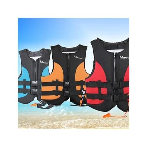 2018 new Senior professional children adult life jacket Adjustable size Maximum loading 110kg NEOPRENE material life vest