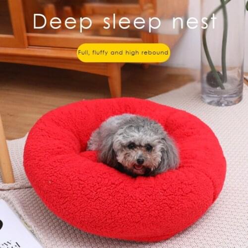 Comfortable Pets Cashmere Beds Breathable Soft Small Dog Mat Warm Cat Sleeping Bed Pet All Seasons Use
