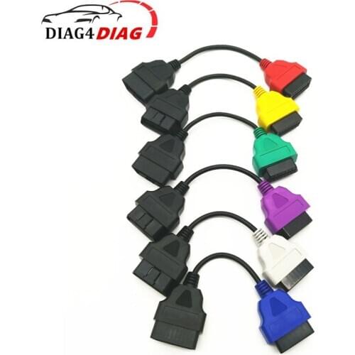 1pcs/lot for MultiECUScan / FiatECUScan Durable obd2 Interface Car Diagnostic Cables for Jeep for Chrysler for FIAT for LANCIA