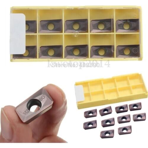 20set/LOT Indexable Insert APMT1604PDER-M2 VP15TF Carbide Inserts CNC NC Tool 25R0.8