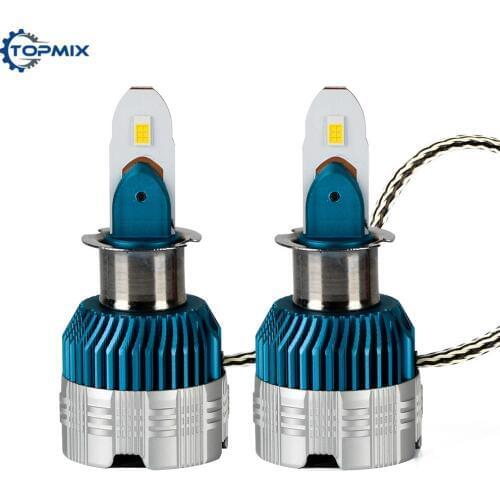2019 New H3 LED Headlight Bulbs H1 H7 H8 H9 H11 H4 H13 9007 Hi Lo Beam 9012 9006 9005 6000K 50W 6000LM LED Conversion Kit 8V-16V