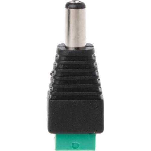 5 Pairs Male + Female 2.1x5.5mm DC Power Jack Plug Connector Adapter For CCTV