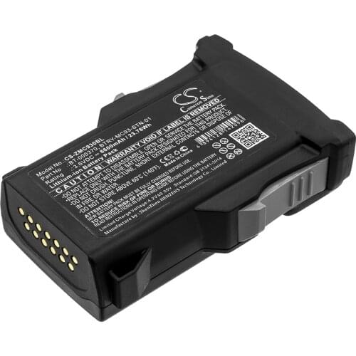 CS 6600mAh / 23.76Wh battery for Zebra MC93, MC9300 BT-000370, BTRY-MC93-FZ-10, BTRY-MC93-NI-10, BTRY-MC93-STN-01