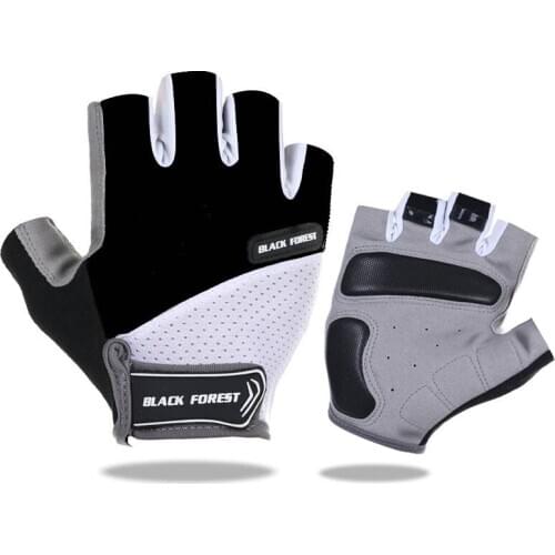 Breathable Half Finger Unisex Cycling Gloves Anti Slip Pad Motorcycle MTB Road Bike Gloves Men Women Sports Bicycle Gloves