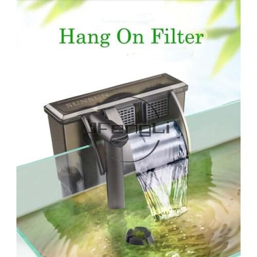 SUNSUN Hang on External 3 in 1 HBL filter water pump waterfall equipment oxygen pump aquatic turtles fish tanks aquarium