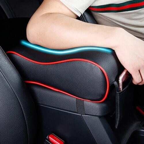 New leather car armrest box cushion shape For LADA Vesta Granta 1300 Niva Samara Signet Priora Kalina X-Ray Safarl largus vaz