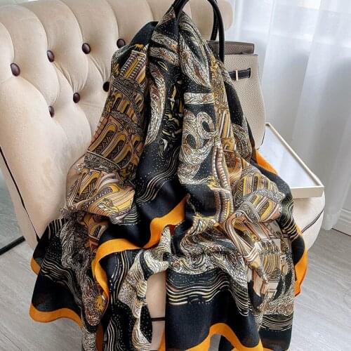 New Fashion Winter Scarf Women Cotton Warm Pashmina Foulard Lady Luxury Scarves Thick Soft Bufanda Shawls Wraps