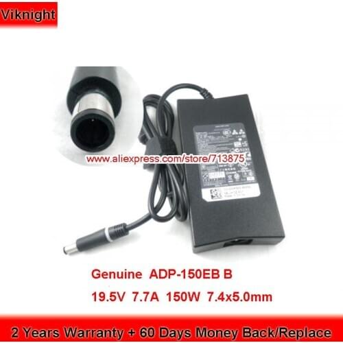 Genuine 19.5V 7.7A 150W ADP-150EB B AC Power Adapter for Dell XPS L702X M14x M17x M17XR3 N426p PH298 W7758 PA-5M10 Laptop