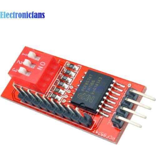 PCF8574 PCF8574T I/O For I2C IIC Port Interface Expansion Board High Low Level For Arduino Support Cascading Extended Module