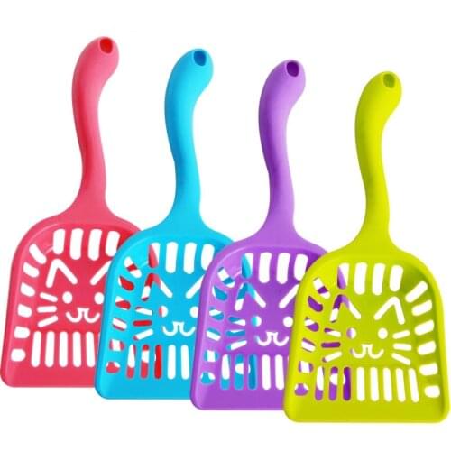 Plastic Cat Litter Scoop Pet Care Sand Waste Scooper Shovel Hollow Cleaning Tool Hollow Style Lightweight Durable Easy to Clean