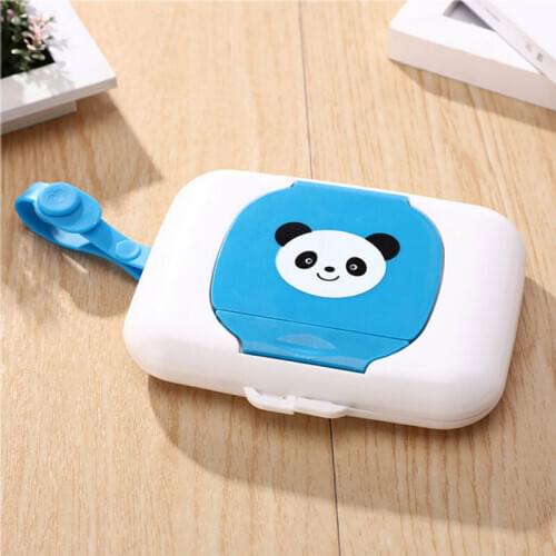 Portable Dry Wet Tissue Paper Case Care Baby Wipes Napkin Storage Box Holder Container Outdoor Travel Paper towel Storage Box