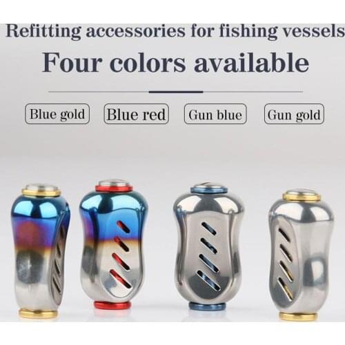 Sea Fishing Reel Handle Metal Reel Knobs Handle Bait Casting Jigging Reel Handle Fishing Tackle Tools
