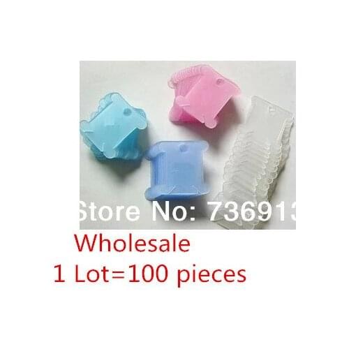 Discount Shop Total 100 pieces Embroidery Thread Threading Board Card Bobbin