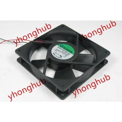 SUNON KD2412PTB1-6A B1673.GN DC 24V 5.3W 120x120x25mm Server Cooling Fan