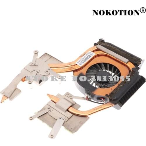Nokotion Laptop CPU Coolling Fan Heatsink For Hp DV6 DV7 DV6-2000 DV7-2000 516876-001 570812-001 518946-001