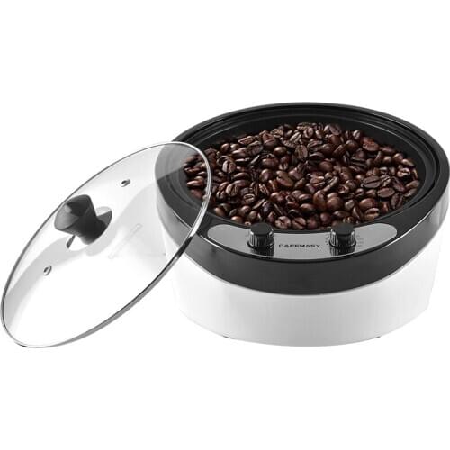 New Coffee Bean Roasting Machine 110V/220V Electric Coffee Roaster Capacity 1800W Grain Sesame Miscellaneous Grains Baking