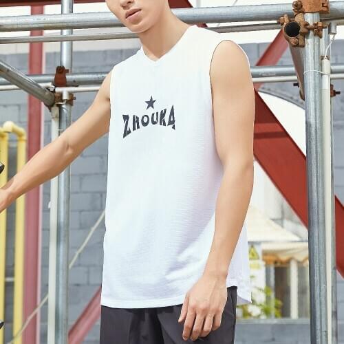 Zhouka new products sports vest men quick dry breathable football vest sportswear basketball vest