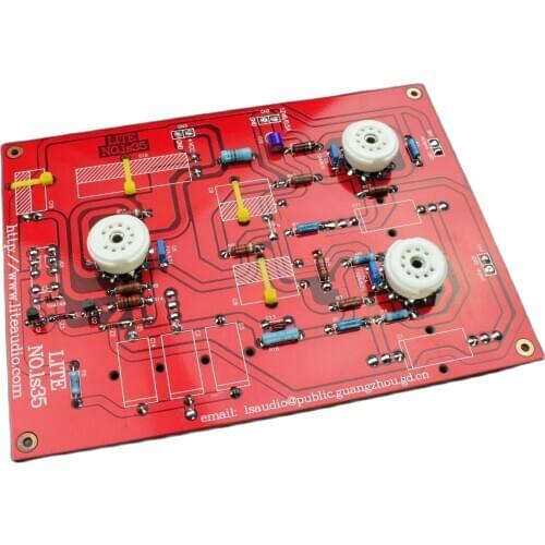 2PCS LS35 Vacuum Tube Preamp Finished Board(No Tubes)