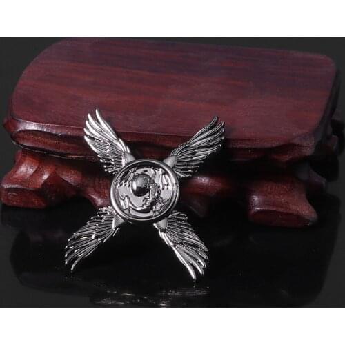 Game Residents Evils Village Pins Six-Winged Unborn Key Metal Badge Brooches For Women Men Backpack Lapel Pins