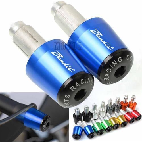 For Suzuki GSF250/GSF600/S/GSF650/N/GSF1200/GSF1250 Bandit Motorcycle 7/8"22mm Handlebar Grip Cap Ends GSF 250/600/650/1200/1250