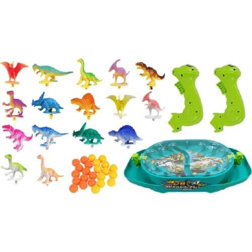 Puzzle Cata-pult Beads Desktop Parent-child Interactive Snowman Dinosaur Game Toy Early Education Toys For Kids Birthday Gift