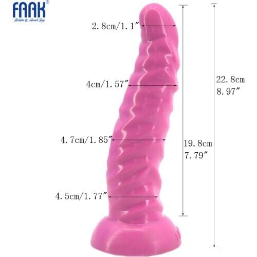 Fake Penis Adult Sex Toys Snake-shaped Anal Plug Dildo Female masturbator Sex Massage