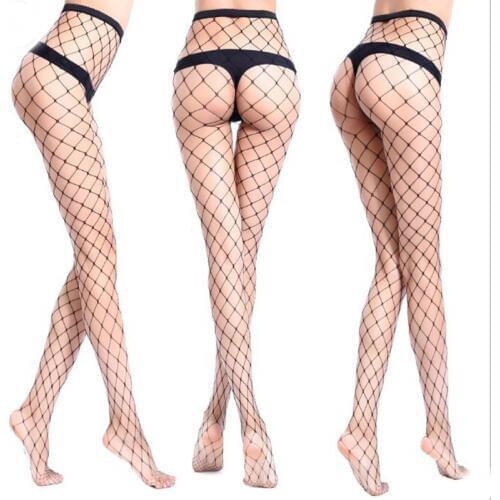 Spring and summer sex and sexy mesh openwork perspective romper stockings women nylon sexy transparent rajstopy fishnet tayt