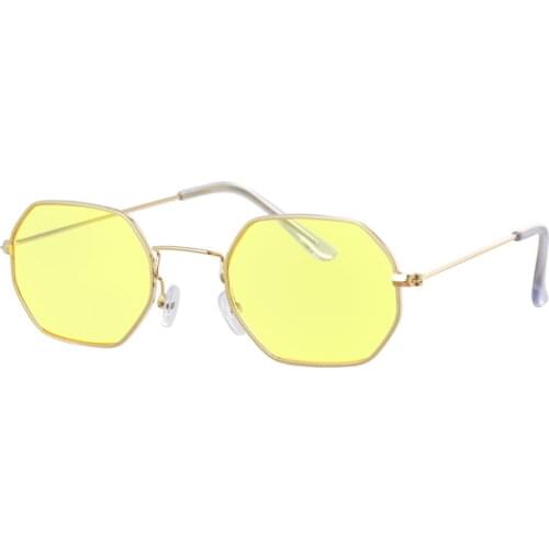 2020 Square Sunglasses Women Retro Fashion Rose Gold Sun glasses female Brand Transparent glasses ladies