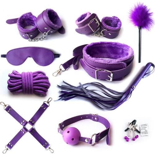 Handcuffs Bdsm Set Bondage Rope Gag In Mouth Whip Nurse Outfits Sex Toys For Women Adults 18 Couples Exotic Accessories Kits